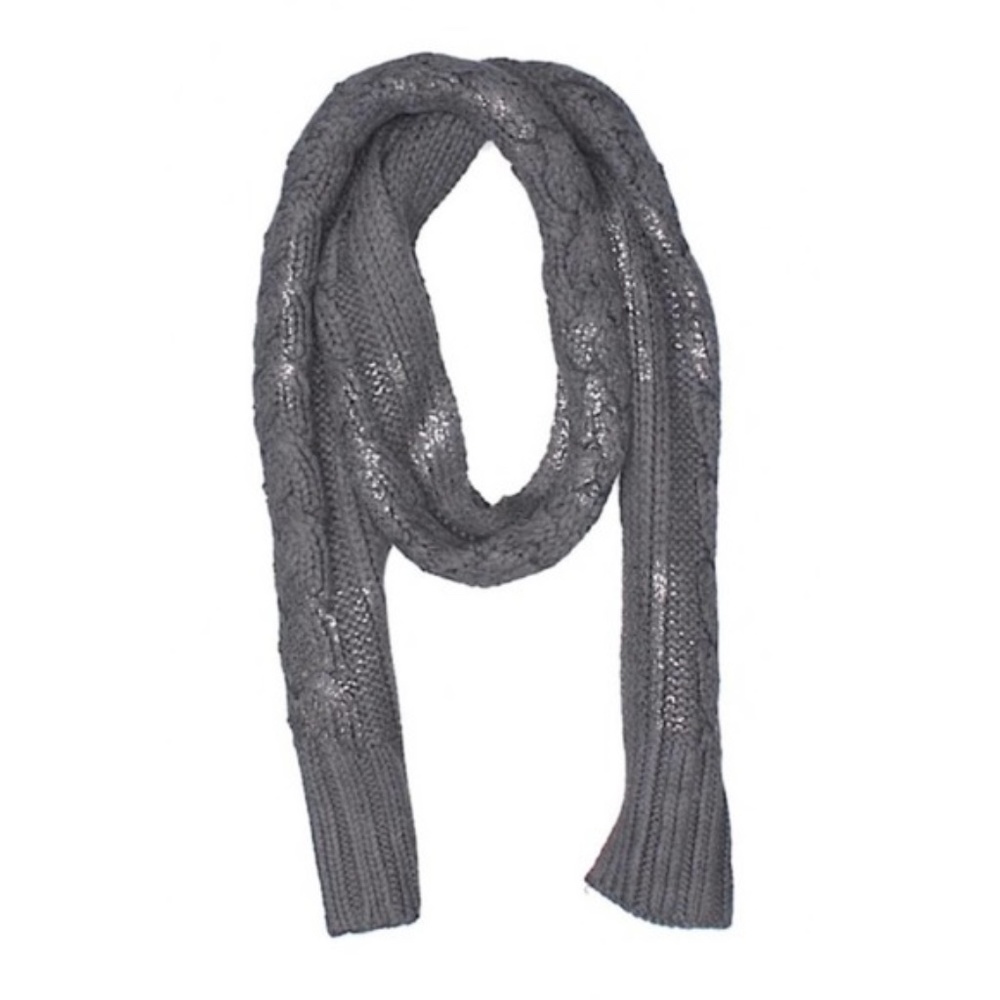 Vintage J.Crew Knit Scarf w/Metallic Lurex® Thread